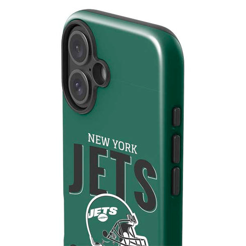 NFL New York Jets Helmet iPhone 16 Plus Impact Case